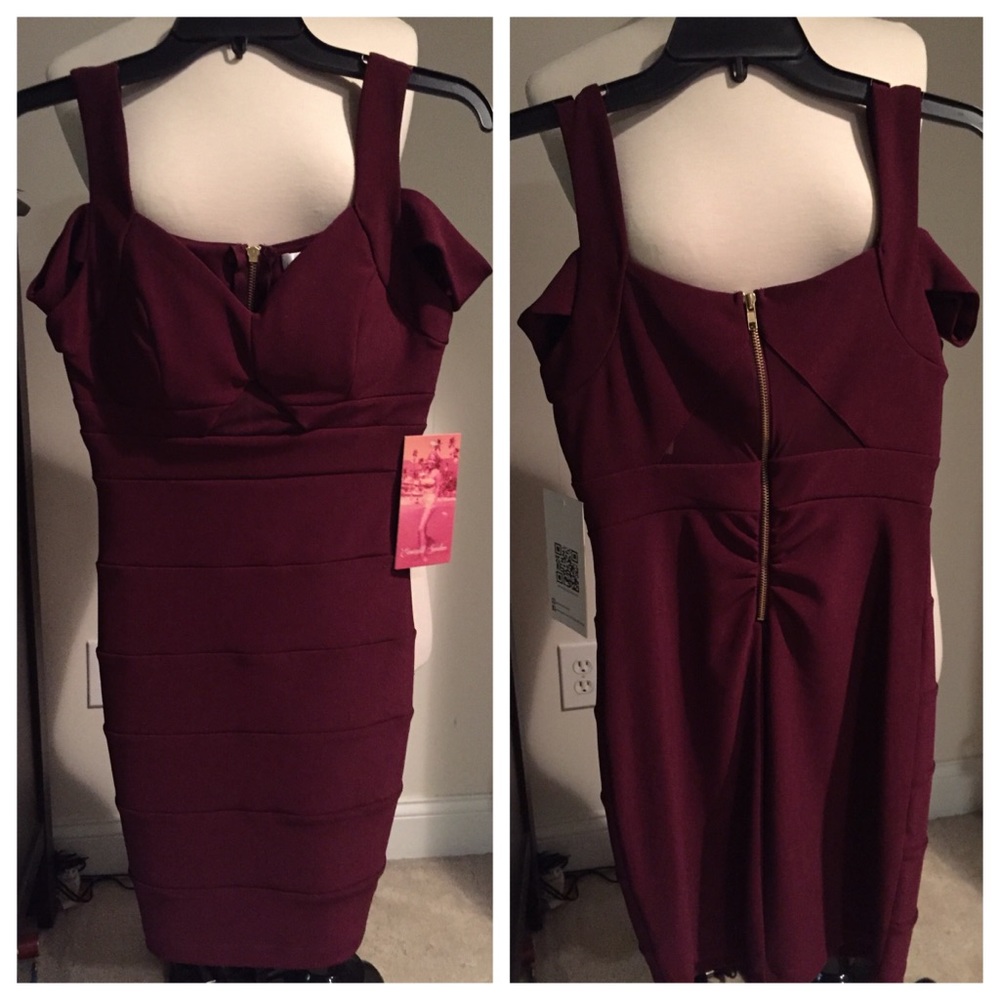 Emerald Sundae Garnet Dress Size S